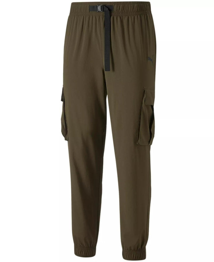 Translation missing: en.PUMA The Train Fav Cargo Pants Green Size Small Moisture Wicking Woven