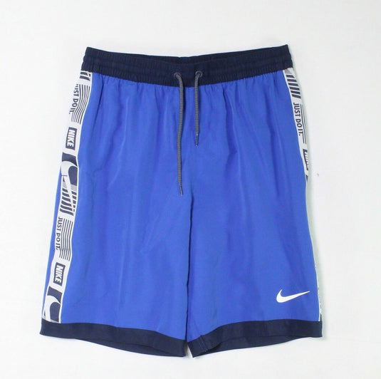 Translation missing: en.Nike Men's Stripe Breaker 9" Volley Shorts In Game Royal Blue-Size Small
