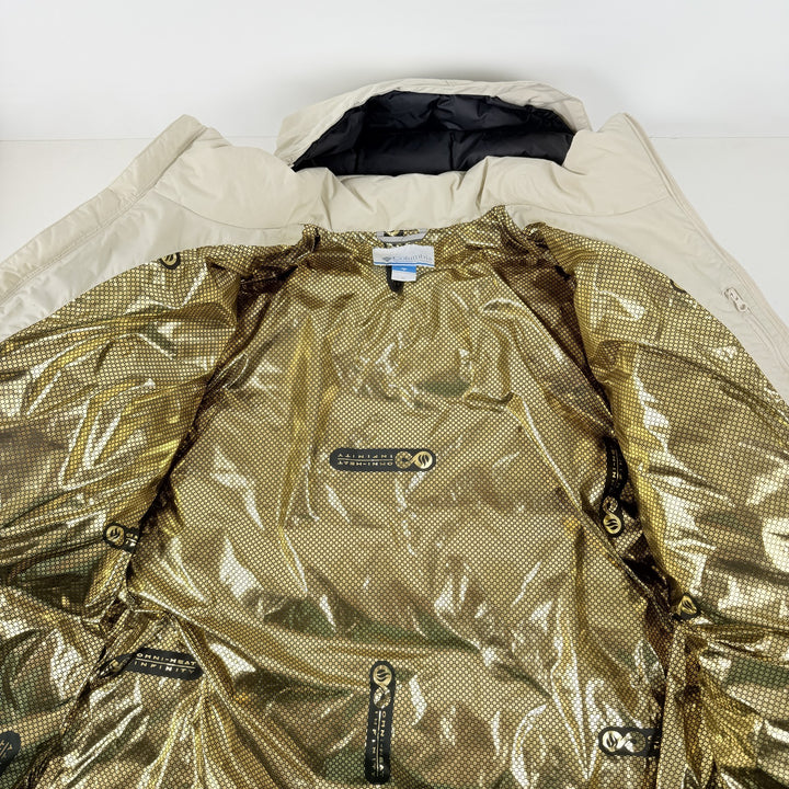 Translation missing: en.Columbia Mens Landroamer Hooded Puffer Parka Jacket Omni Heat Dark Stone-Size XL