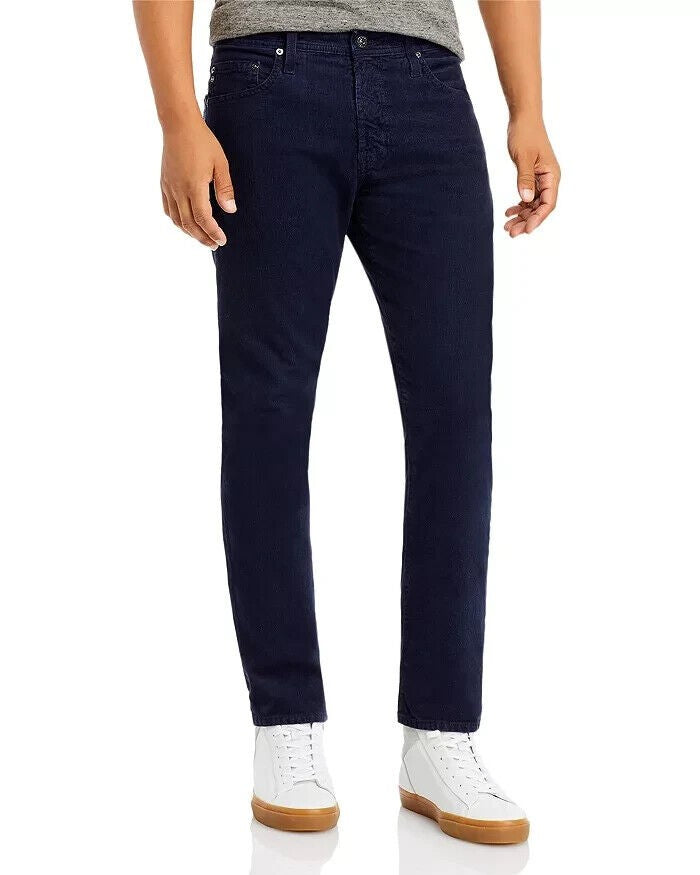 Translation missing: en.AG Tellis Men's Modern Slim Fit Corduroy Jeans in Blue Express-29/34