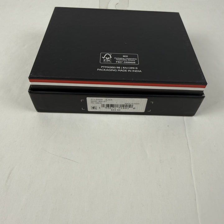 Translation missing: en.Tommy Hilfiger Men's Rfid Compact Magic Card Case Wallet Black 4Lx0.25Wx2.75H