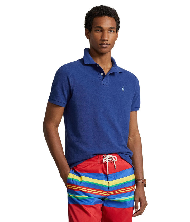 Translation missing: en.Polo Ralph Lauren Men's Classic-Fit Mesh Polo Shirt - Beach Royal Blue-Small
