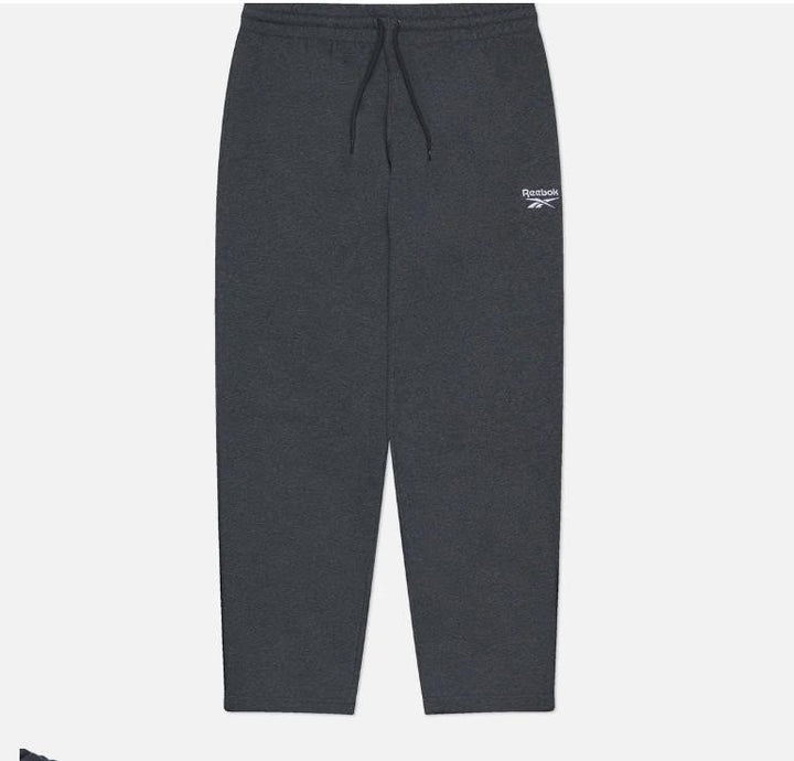 Translation missing: en.Reebok Men's Fleece Sweat Pants Dk Grey Htr Size XL Versatile Elastic Drawstring