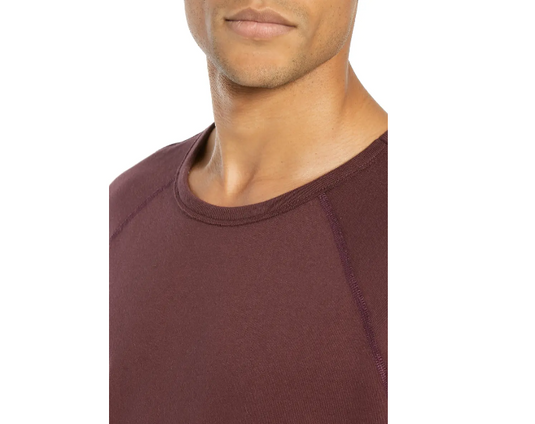 Translation missing: en.Adriano Goldschmied Sulfur Rich Carmine Siris Raglan Sweatshirt-Size XL