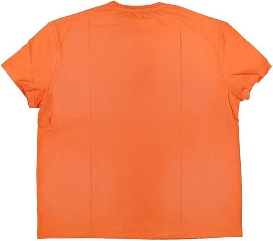 Translation missing: en.Polo Ralph Lauren Mens Classic-Fit Floral Logo T-Shirt Spectrum Orange-2XL