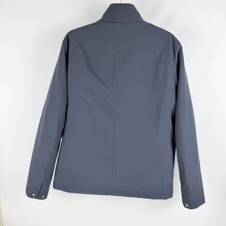Translation missing: en.Calvin Klein Men's Full-Zip Stand-Collar Lightweight Hipster Jacket Indigo-Small