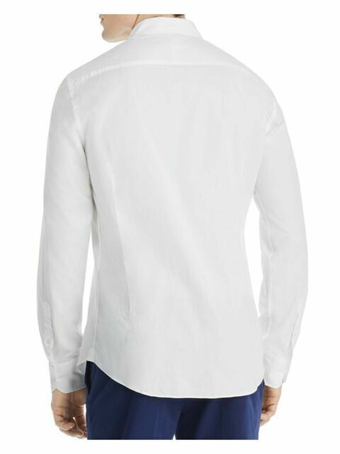 Translation missing: en.Dylan Gray All Cotton Classic Fit Poplin Shirt White-Size Large