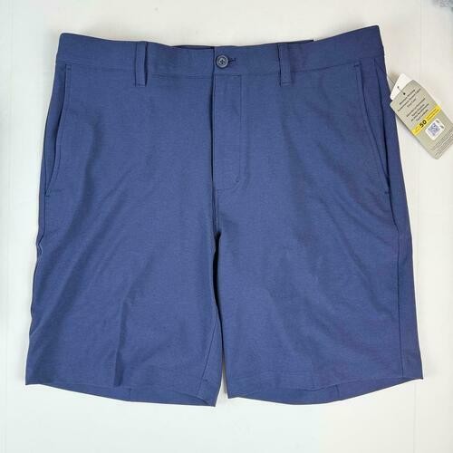 Translation missing: en.PGA Tour Golf Shorts Dark Peacoat Heather Blue Size 42 Two-Tone 8in Inseam