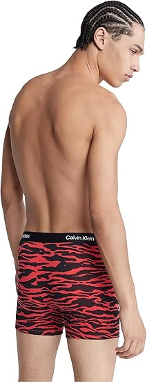 Translation missing: en.Calvin Klein Men's 1996 Micro Boxer Briefs Tiger Stripe Red-Small 28-30W