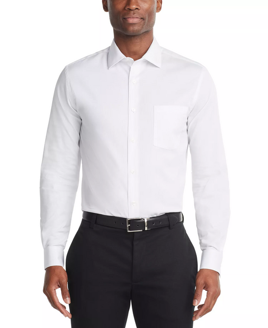Translation missing: en.Van Heusen Mens Dress Shirt Regular Fit Stain Shield Stretch White-15-15.5 32/33