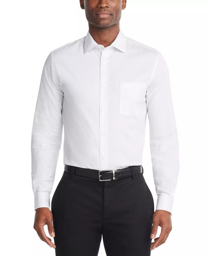Translation missing: en.Van Heusen Mens Dress Shirt Regular Fit Stain Shield Stretch White-15-15.5 32/33