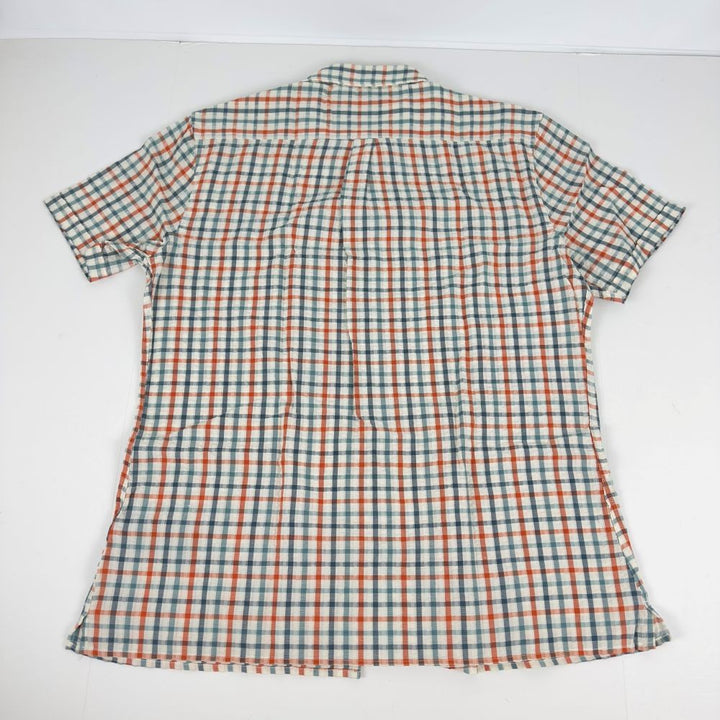 Translation missing: en.Barbour Seersucker 7 Tattersall Check Short Sleeved Summer Shirt Multi-US Small