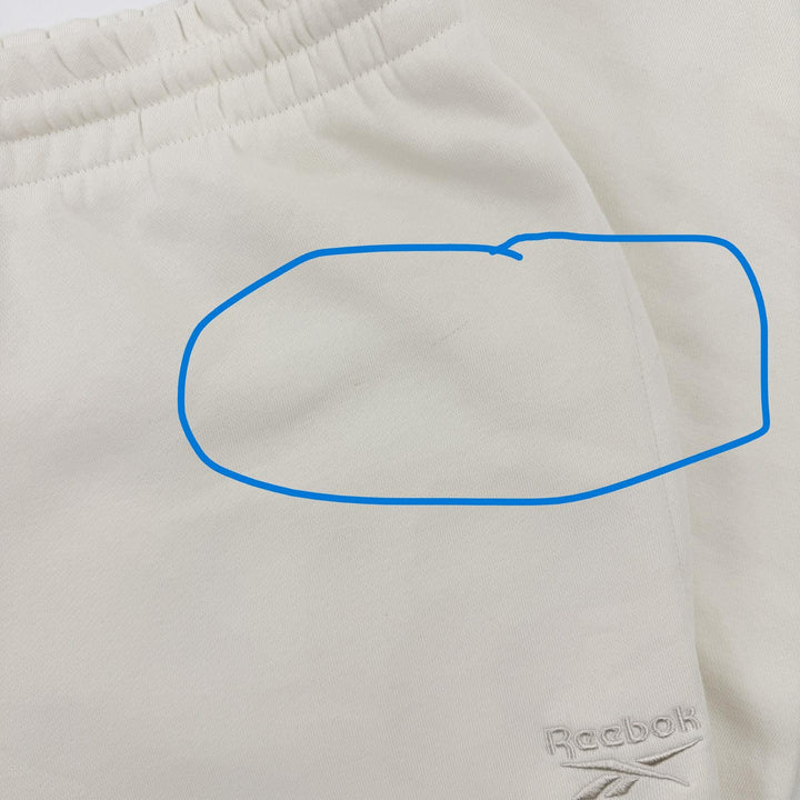 Translation missing: en.Reebok Identity Lot of 2 Joggers Vintage Chalk Soft Fleece Slight Irregular-2XL