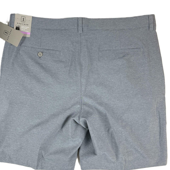 Translation missing: en.PGA Tour Golf Shorts Tradewinds Heathered Gray Size 44 Two-Tone 8in Inseam
