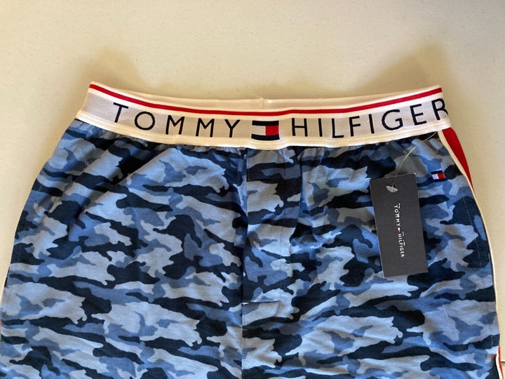 Translation missing: en.Tommy Hilfiger Mens Modern Essential Camo Lounge Jogger Pajama Pants Sapphire- M