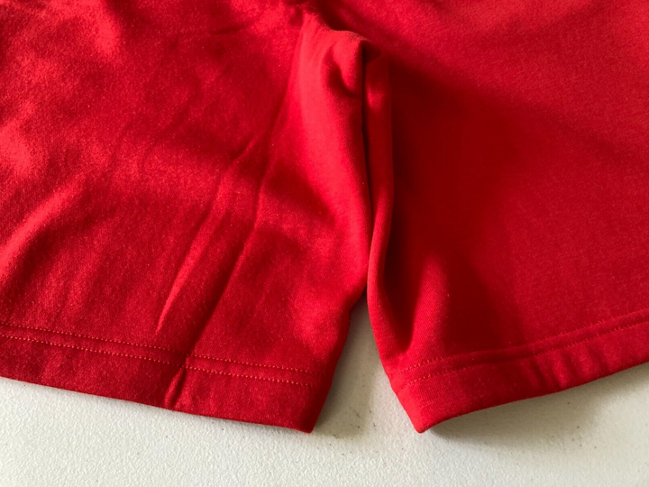 Translation missing: en.Id Ideology Men's Fleece Shorts in Licorice Red-Small