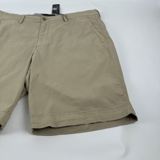 Translation missing: en.The Men's Store at Major Dept Store Twill Regular Fit Shorts Stone-36