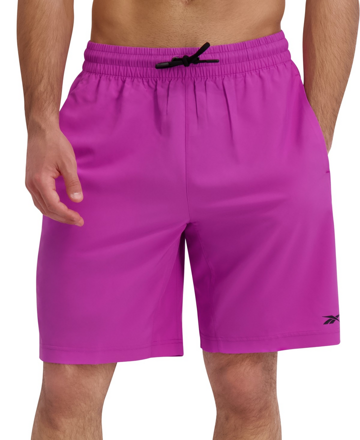 Translation missing: en.Reebok Men's Everyday Active Regular-Fit 9" Training Shorts Purple Rave-Small