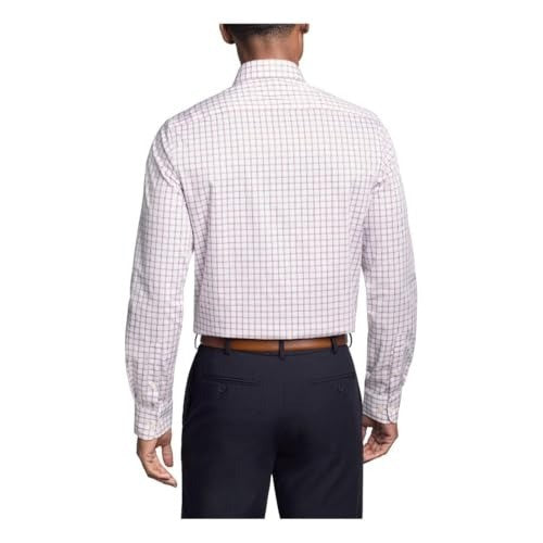Translation missing: en.Tommy Hilfiger Dress Shirt Mens 15.5 32/33 White Multi Regular Fit Stretch Twill