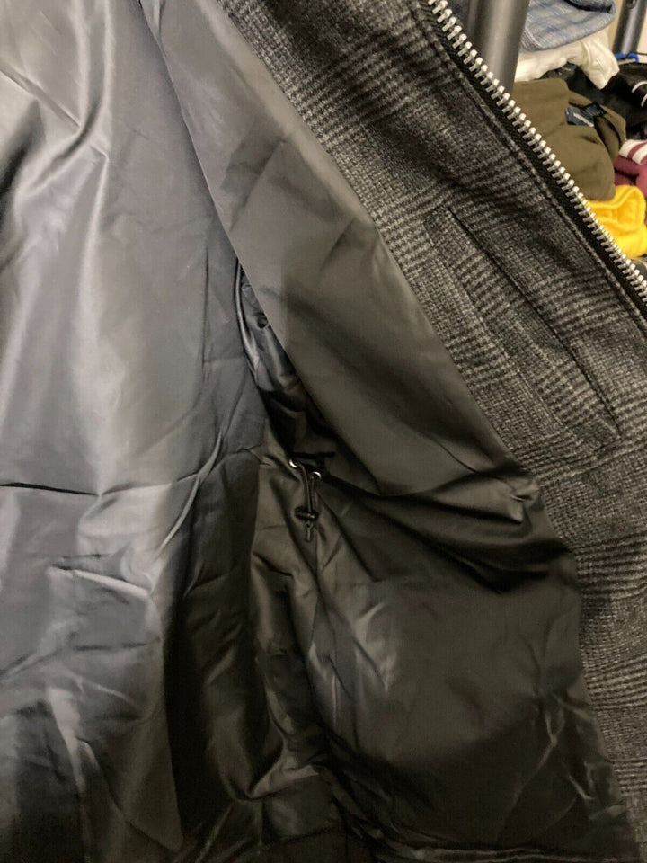Translation missing: en.ZUCCa Men's 7 GROSGRAIN COMBINATION Jacket Grey/Black-Medium