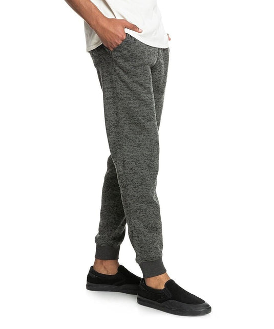 Translation missing: en.Quiksilver Men's Keller Light Weight Fleece Jogger in Dark Grey Heather-Large
