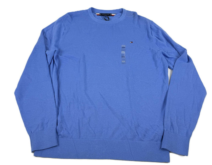 Translation missing: en.Tommy Hilfiger Men's Essential Solid Crew Neck Sweater Cobalt Blue-2XL