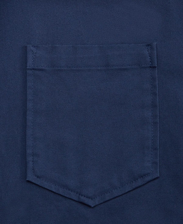 Translation missing: en.Mode of One Men's Relaxed-Fit Button-Down Twill Shirt Caspian Waters-Medium