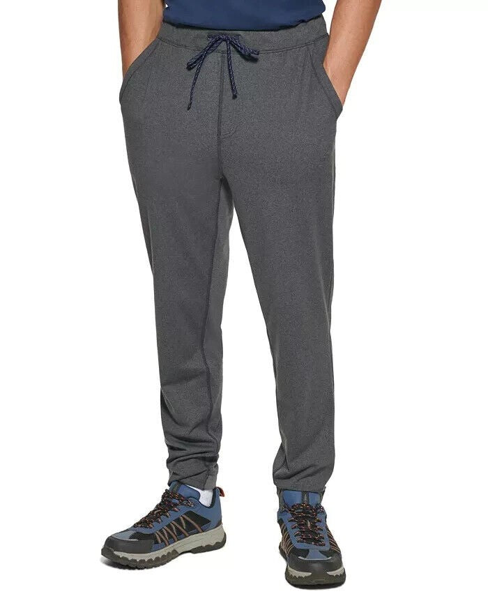 Translation missing: en.Bass Outdoor Men's Tranquility Reg Fit Stretch Sweatpants Asphalt Heather-2XL