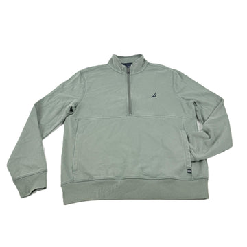 Translation missing: en.Nautica Men's Long Sleeve Half-Zip Sweatshirt Size Small Green Classic Fit