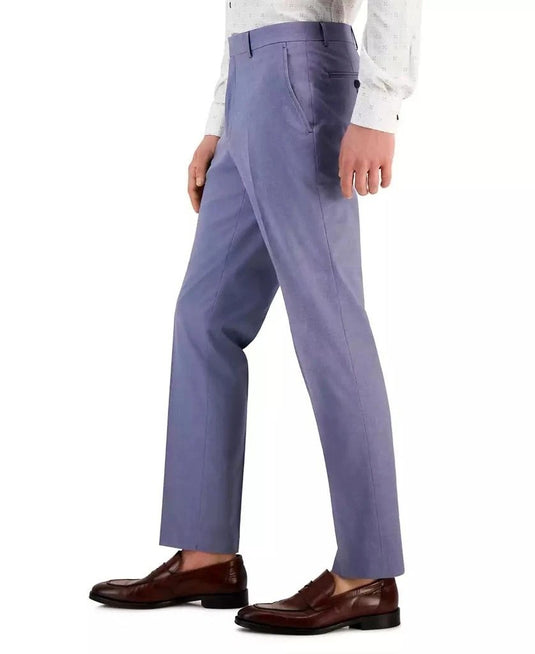 Translation missing: en.Tommy Hilfiger Dress Pants Men's 42x32 Blue Modern-Fit Th Flex Stretch Chambray
