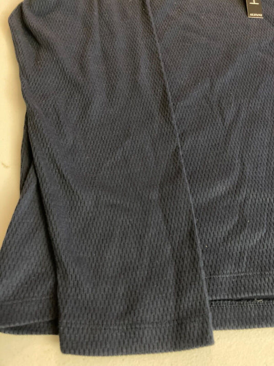 Translation missing: en.Alfani Men's Classic Fit Mesh Henley Shirt in Neo Navy-XL