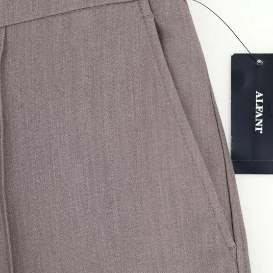 Translation missing: en.Alfani Men's Regular-Fit Stretch Pleated Joggers Bolgio Taupe Heather-Small