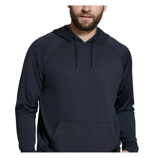Translation missing: en.Bass Outdoor Men's Summit Mélange Jersey Hoodie in Black-Medium