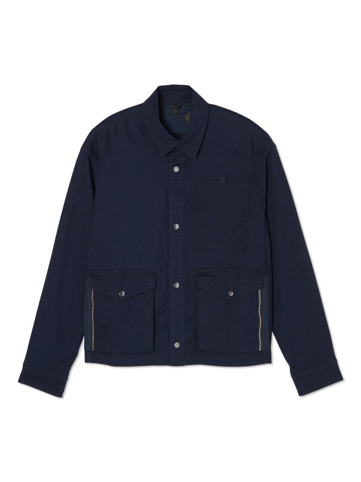 Translation missing: en.ATM Anthony Thomas Melillo Men's Stretch Cotton Utility Jacket Midnight Blue-Med