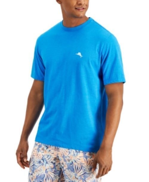 Translation missing: en.Tommy Bahama Men's Beast Graphic T-Shirt in Picasso Blue-Size Small