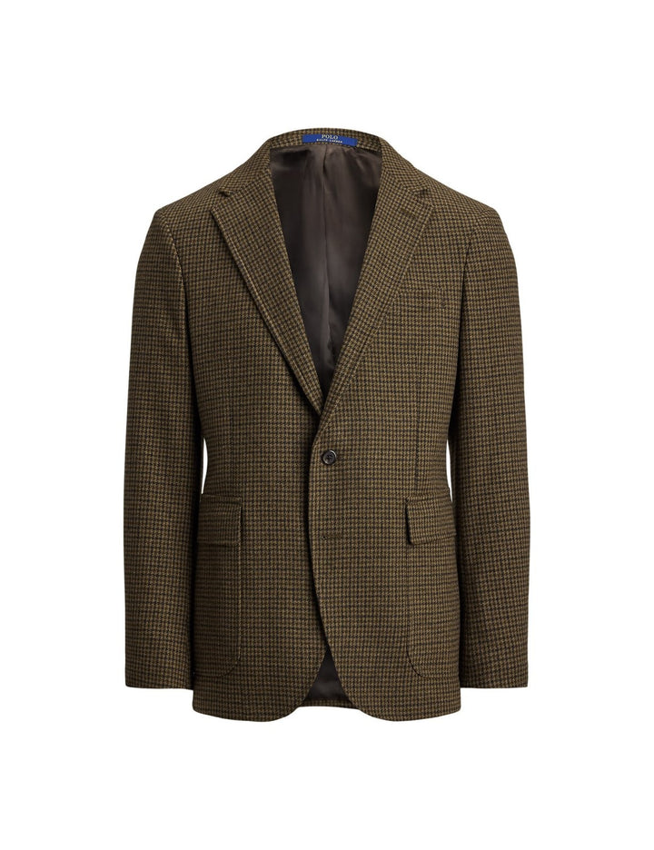 Translation missing: en.Polo Ralph Lauren Men's Modern Houndstooth Wool-Blend Sport Coat Olive/Loden-44L
