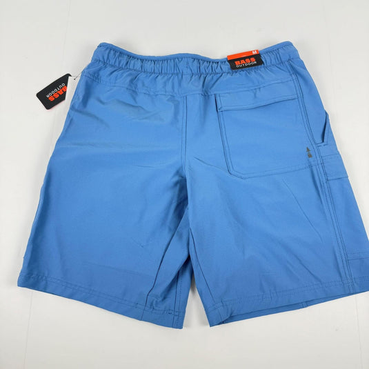 Translation missing: en.Bass Outdoor Men's Everyday Pull-On Cargo Shorts - Blue Jasper-Size Medium New
