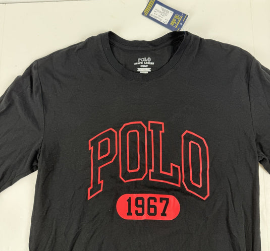 Translation missing: en.Polo Ralph Lauren Pajama Tee Size Small Black Cotton Modal Spandex Crew Neck