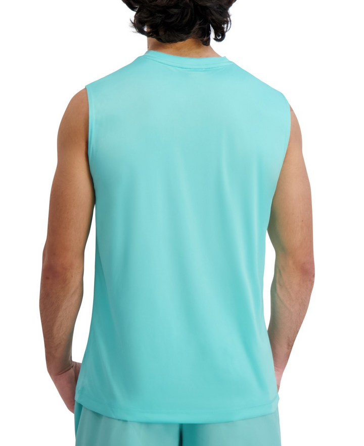 Translation missing: en.Reebok Men's Sleeveless Logo Tech Tank Top Aqua-Medium
