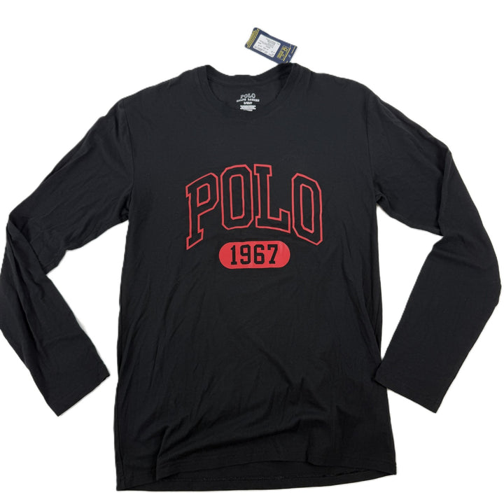 Translation missing: en.Polo Ralph Lauren Pajama Tee Size Small Black Cotton Modal Spandex Crew Neck