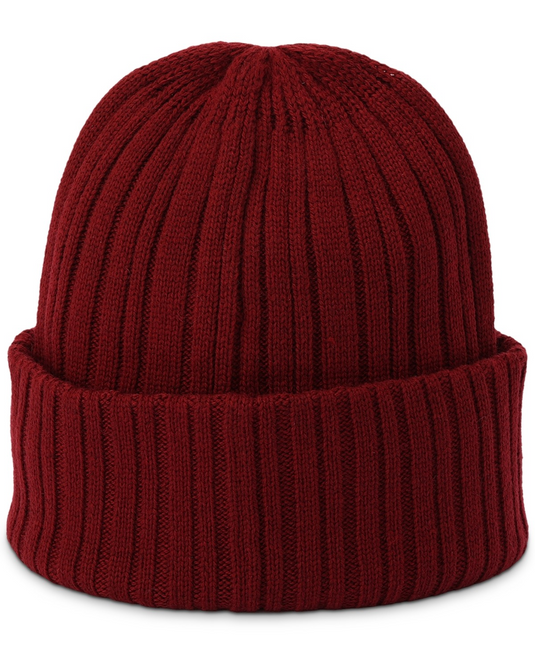 Translation missing: en.Michael Kors Men's Ribbed Cuff Hat - Deep Red-One Size