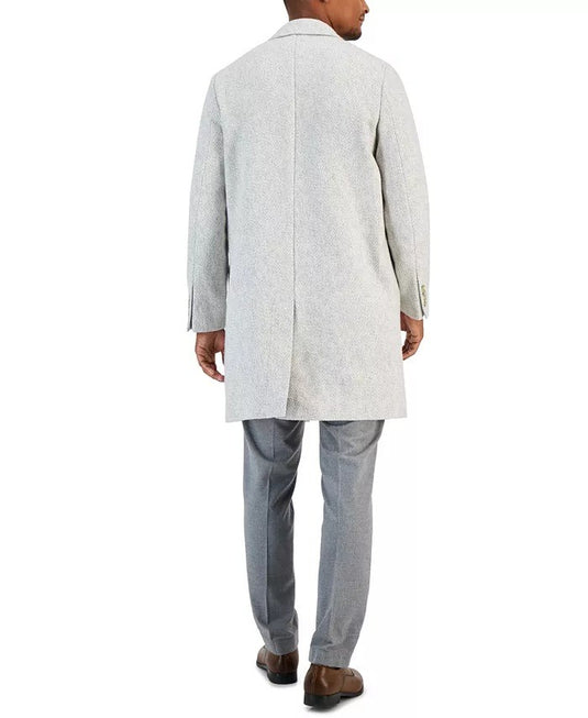 Translation missing: en.Alfani Men's Bruno Regular-Fit Textured Coat Vanilla Ice-Large 40-42
