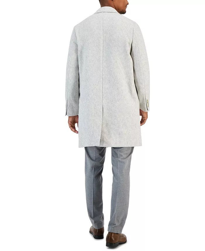 Translation missing: en.Alfani Men's Bruno Regular-Fit Textured Coat Vanilla Ice-Large 40-42