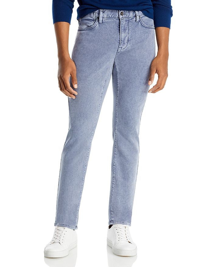 Translation missing: en.John Varvatos Star USA  Mens Bowery Slim Straight Jeans in Dusted Blue-38/33
