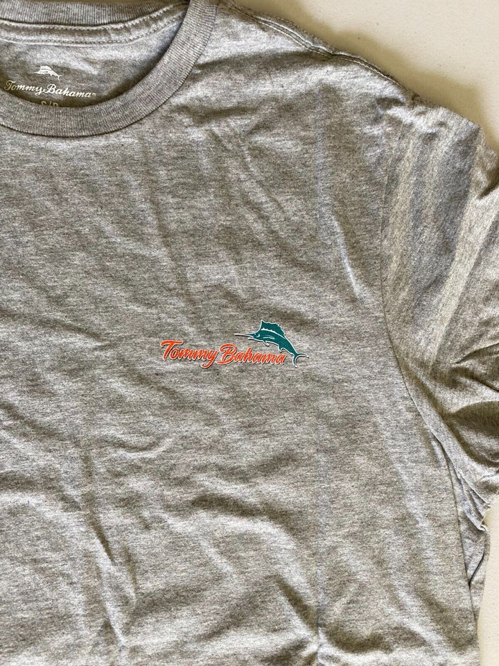 Translation missing: en.Tommy Bahama Men's Rise to the the Occasion T-Shirt in Grey Heather-Size Small