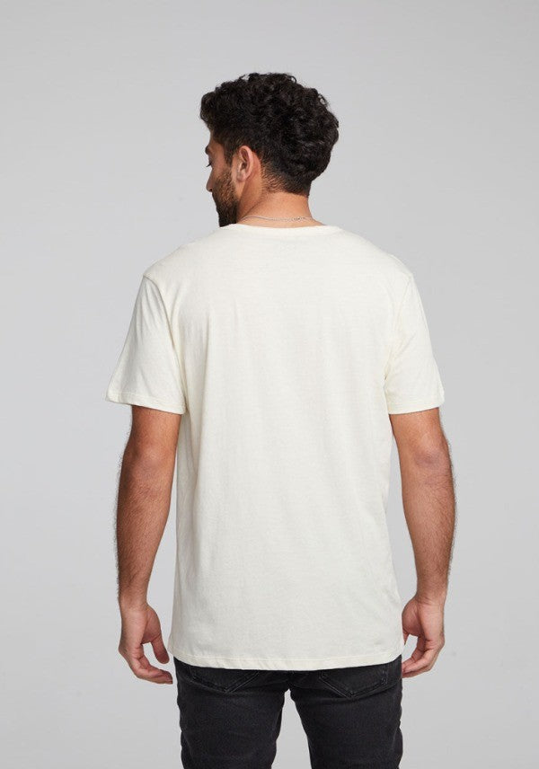 Translation missing: en.Chaser Premium Cotton Motley Crue Graphic Tee in Almond-Large