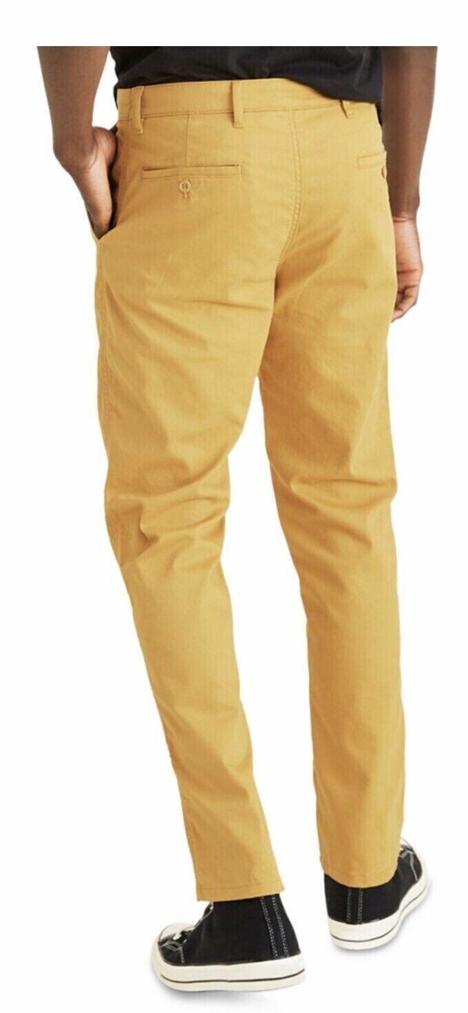 Translation missing: en.Dockers Men's Tapered Fit Alpha Icon Chinos in Narcissus Yellow-29/30