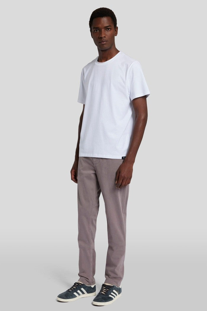 Translation missing: en.7 For All ManKind Slimmy Slim Straight Luxe Performance Plus Pants Mauve-33x32
