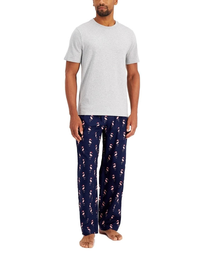 Translation missing: en.Club Room Men's Pajama T-Shirt Cotton Modal Grey Heather-Size 2XL