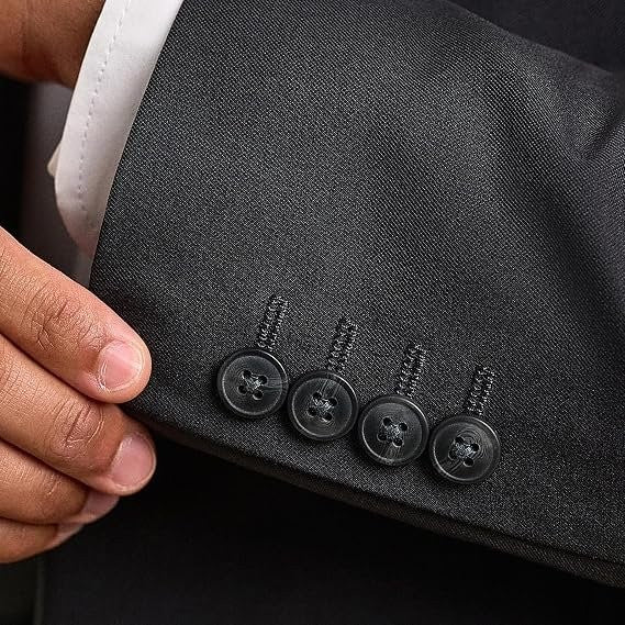 Translation missing: en.Haggar Men's Smart Wash Classic Fit Suit Separates Jackets Black-42S